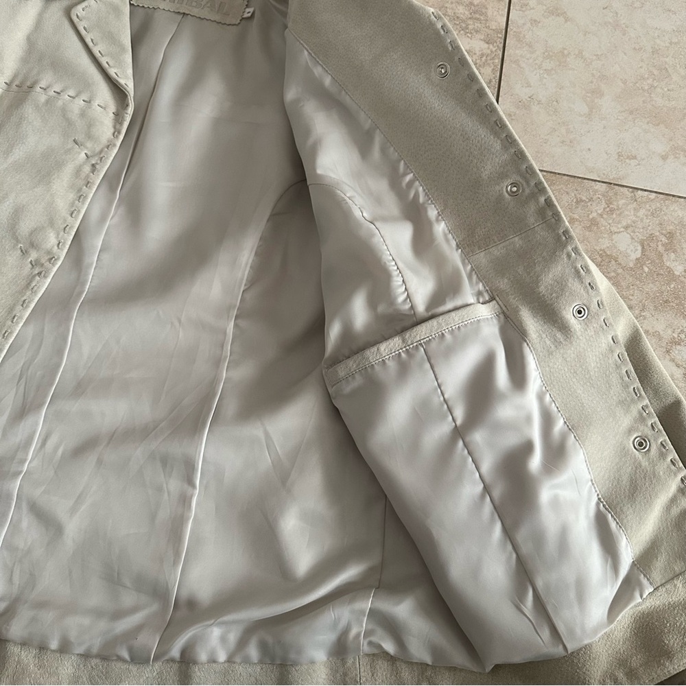 Vintage suede leather jacket - Picture 7 of 11
